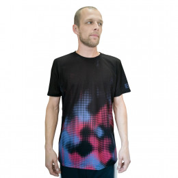 Футболка с полной запечаткой приталенного кроя, модель с коротким рукавом, материл джерси
