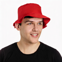 Панама без прошивки из саржи без нанесения