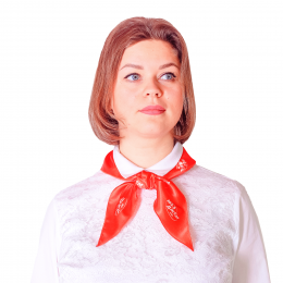 Косынка атласная с полной запечаткой