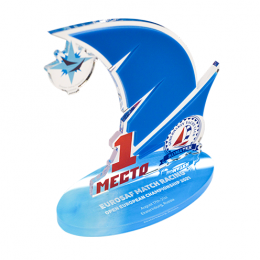 Приз из акрила 1-слойный с УФ-печатью