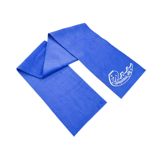 Шарф флисовый однослойный, без нанесения