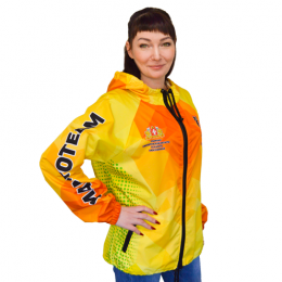 Ветровка с капюшоном, материал: дюспо без подклада