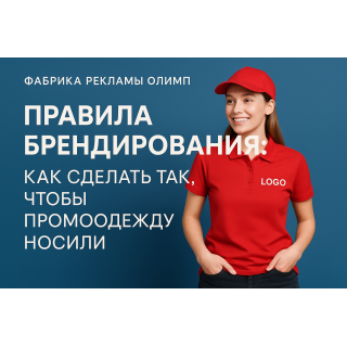 Правила брендирования: как сделать так, чтобы промоодежду носили