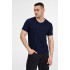 Футболка унисекс Senti, темно-синяя Футболка унисекс Senti, темно-синяя