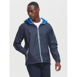 Ветровка Skate, камуфляж с синим