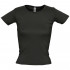 Футболка женская с круглым вырезом Lady 220 черная Футболка женская с круглым вырезом Lady 220 черная