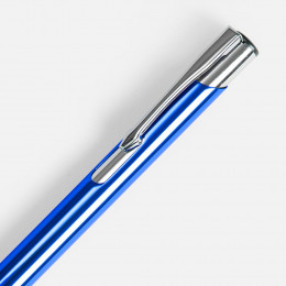 Ручка шариковая Keskus, ярко-синяя