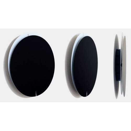 Часы настенные Melancholia Clock, черные