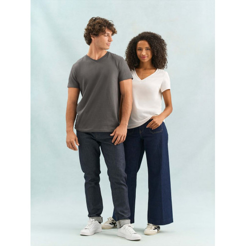 Футболка женская Regent Women с V-образным вырезом, розовая (candy)