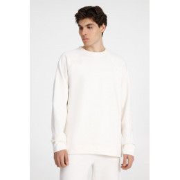 Свитшот унисекс S1, молочно-белый