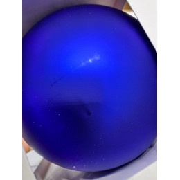 Оформительский шар Finery, 10 см, матовый синий