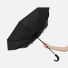 Зонт складной Hooklook, черный