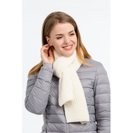 Шарф Nordkapp, белый (молочный)