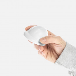 Антистресс «Каска», белый