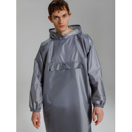 Дождевик-анорак Alatau, серый, единый размер