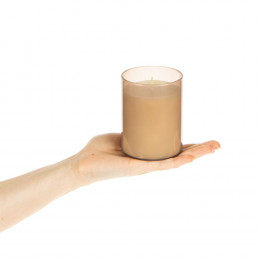 Ароматическая свеча Flikka, сосна и кипарис, бежевая