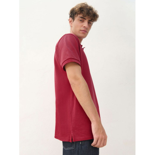 Рубашка поло унисекс Pacific, розовая (лососевая)