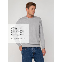 Свитшот Toima 2.0, серый меланж