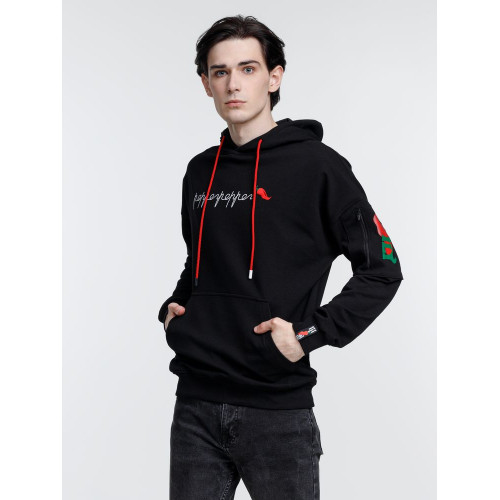 Худи унисекс Hand Some, черное