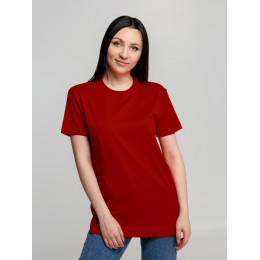 Футболка унисекс T-Bolka 160, темно-красная