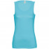 Майка женская Jane 150, бирюзовая Майка женская Jane 150, бирюзовая