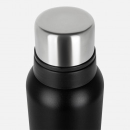 Термос Relaxika 1600 со стикерпаком, черный