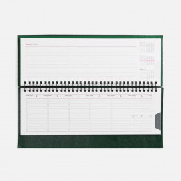 Планинг Faro, датированный, зеленый