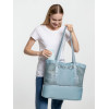 Шопер с термоотделением Verkko, серо-голубой