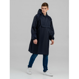 Дождевик-анорак Alatau, темно-синий, единый размер
