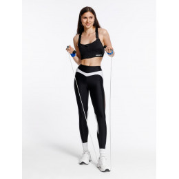 Скакалка скоростная Arriba, черная с серым