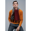 Шарф Charming, коричневый с оранжевым