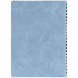 Ежедневник Spring Urban на заказ, недатированный, голубой