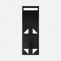 Коробка складная Holdfold, L, черная