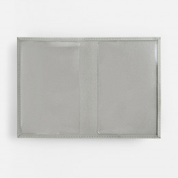 Обложка для паспорта Shall, ver. 2, серая