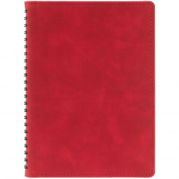 Ежедневник Spring Urban на заказ, недатированный, красный