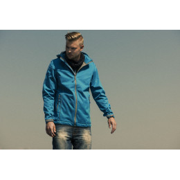 Куртка софтшелл мужская Skyrunning, черная