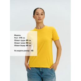 Футболка унисекс Regent 150, желтая