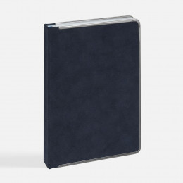 Ежедневник Metal Frame на заказ, датированный, синий