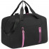 Сумка дорожная Compact Neon, черная с розовым Сумка дорожная Compact Neon, черная с розовым