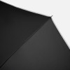 Зонт обратного сложения с ручкой-карабином Foldberry, черный