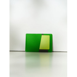 Картхолдер Dual, серо-зеленый