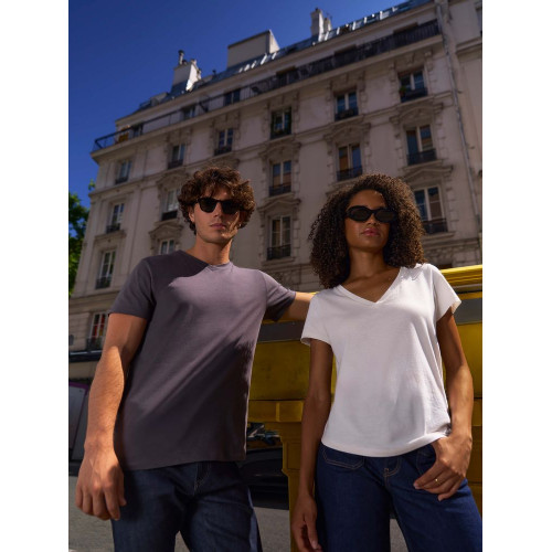 Футболка женская Regent Women с V-образным вырезом, розовая (candy)