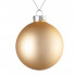 Елочный шар Finery Matt, 10 см, матовый золотистый Елочный шар Finery Matt, 10 см, матовый золотистый