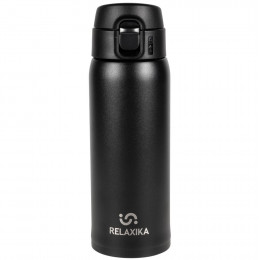 Термокружка Relaxika, черная