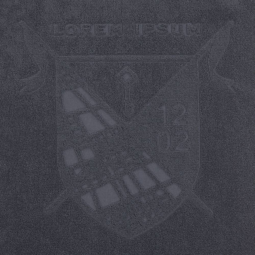 Полотенце на заказ Surpass с рельефным логотипом, большое