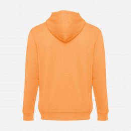 Толстовка мужская на молнии с капюшоном Amsterdam, светло-оранжевая