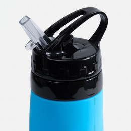 Складная бутылка для воды Langfossen, голубая