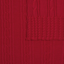 Плед Remitti, красный