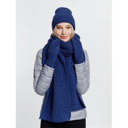 Шарф Nordkyn, синий меланж