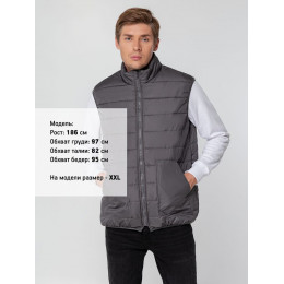 Жилет Leven, темно-серый (графит)
